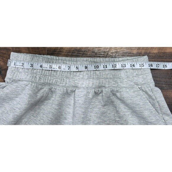 Abercrombie Fitch YPB Neoknit Shorts Women L Athletic Lounge Beach Gray - Picture 3 of 9